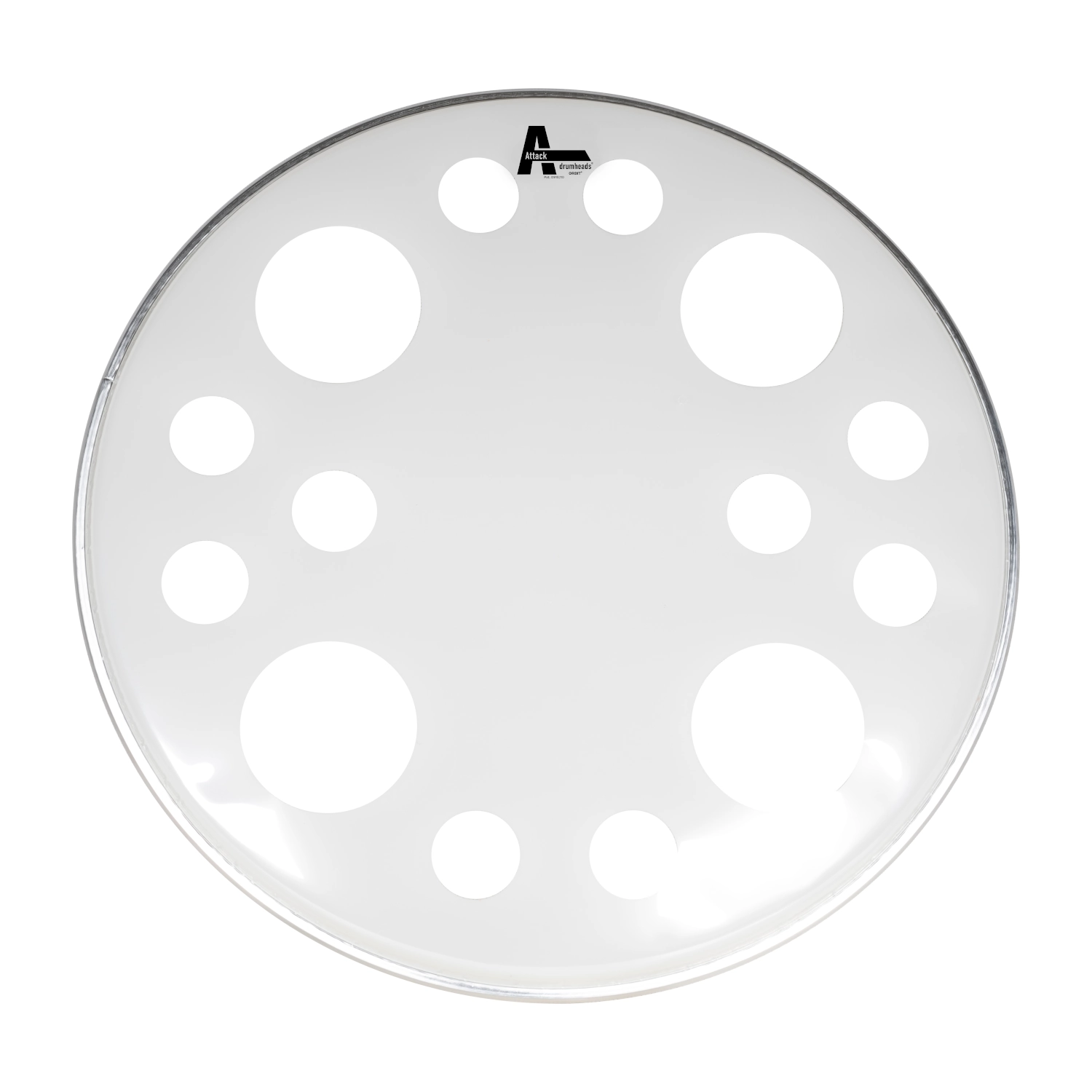 Orbit® (White) Bassorummun lyöntikalvo